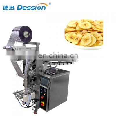 snacks banana slices filling and packaging machine pouch banana chips packing machinery