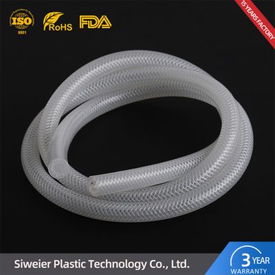 China Factory Custom Various Sizes or Colors Braided Reinforced Silicone Hose Tube