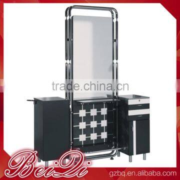 Beiqi Classic Style Decorative Salon Mirror Station with Drawer Makeup Salon Furniture