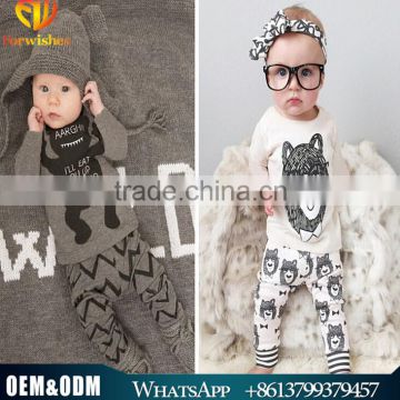 2015 Spring & autumn boy clothes set baby boy long sleeve t-shirt + pants 2pcs set children clothes outfits