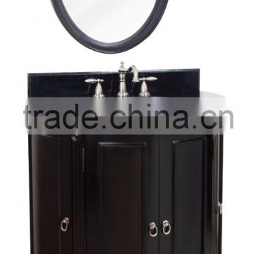 The latest design waterproof wooden bathroom vanity cabinet (YSG-032)