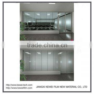 6+6mm Switchable Smart Glass for meeting partition, privacy glass