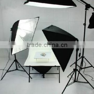 Professional photo studio light kit with backgrounds photography equipment studio lighting