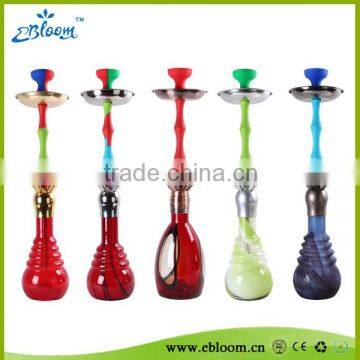 Colored glass hookah portable shisha hookah