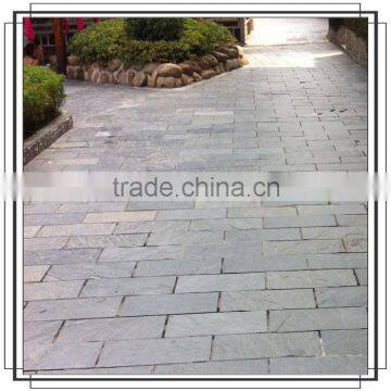 Black hot spring garden flooring stone for decoration