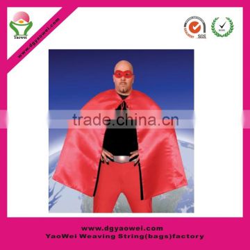 2016 hot sell satin adult superman cape wholesale superhero cape
