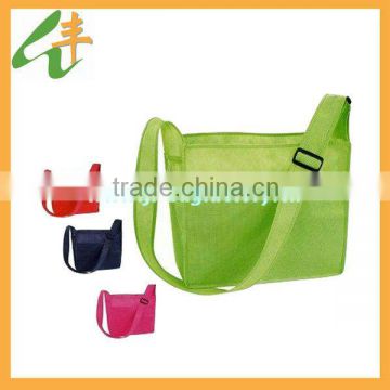 new stylish design woven messenger bag