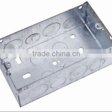 Galvanised outlet box /junction box