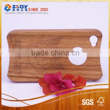 2014 mobile phone case wood phone case with simple and pure style