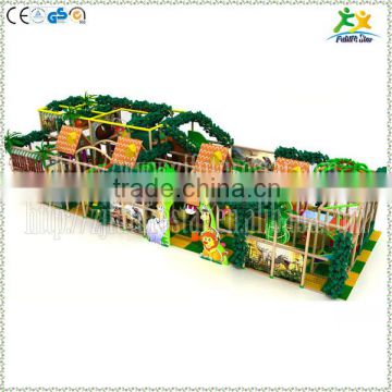 China Future Star customized kids jungle theme LLDPE playground indoor