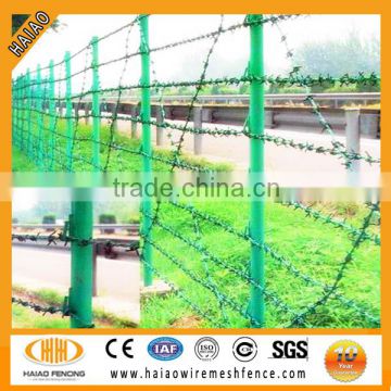 Wholesale ISO factory price barb wire fencing poles