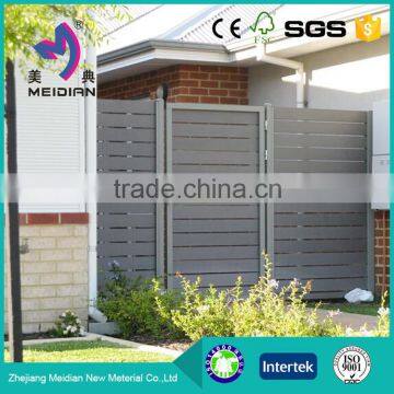 Less warping wpc wood plastic composite fence wall panels