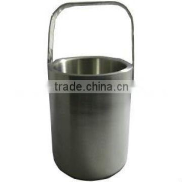 14x14CM Top Quality Stainless Steel Ice Bucket with Handle