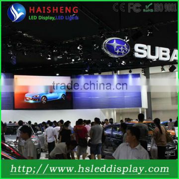 High definition, super thin p4 indoor led exhibition display die cast cabinet, rental led video wall