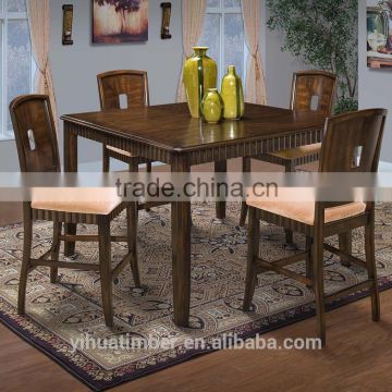 Muebles de dormitorio silla de comedor de madera de alta calidad 2015 en venta caliente mesa y silla