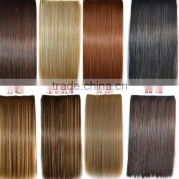 High Temperature Fibre Synthetic Hair 5 Clips in Hair Extension