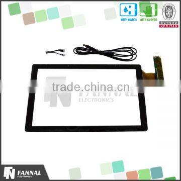 Multi-Touch Gesture usb capacitive touch screen panel 15.6 inch