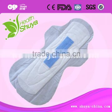 organic cotton nano silver Sanitary pad for ladies