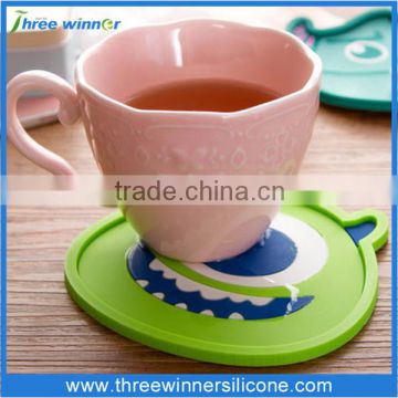 Colorful silicone cup mat custom silicone baking mat