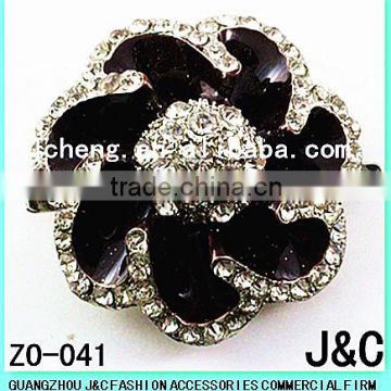 most fashionable flowers shaped lady shoes accessory