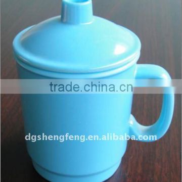 melamine cup with cover