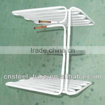 wire on tube evaporator for refrigerator