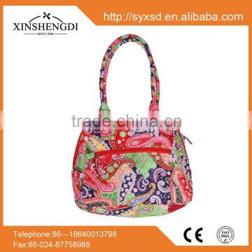 IR093 2015 Hot Sale pink floral wedding hand bag