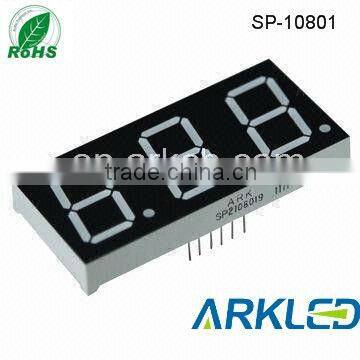 Free Sample, Hot Sale ARK 0.8 Inch Triple Digit Display Full Color For Display Instrument