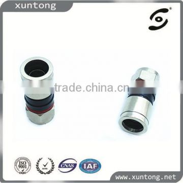 F-type Male Compression electrical connector for RG6/RG59 cable