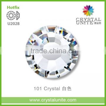 China Hot Fix Rhinestone Flatback Clear Crystal Stone U2028