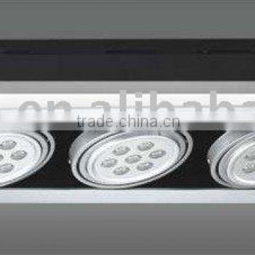 Hot selling with long lifespan recessed LED grille spot light