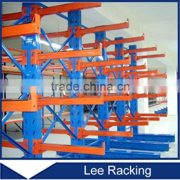 Single Double Side Pipe Storage Steel Cantilever Rack