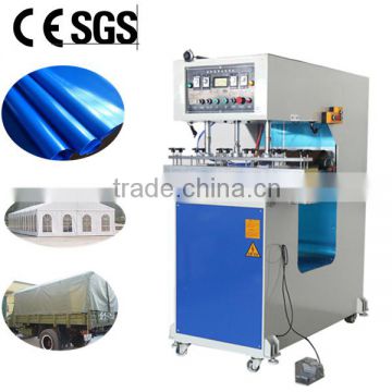 Low Price 12 KW High Frequency Welding PVC Canvas Truck Curtain Machinery With CE