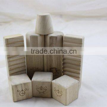 handmade custom unfinished wooden educational toys