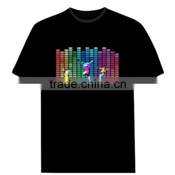 best-selling EL music T-shirts LT-031.
