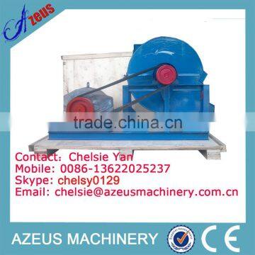 CE approved less investment high productivity wood crusher from wood log, wood chips