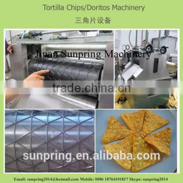 Automatic Baked Round Corn Chips Tortilla Chips Doritos Machinery