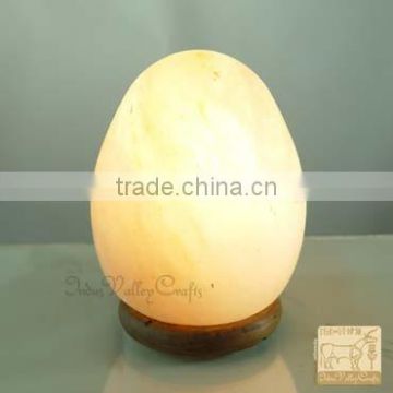 Egg Rock Salt Lamp, Crystal Egg Salt Lamp, Himalayan Egg Lamp