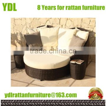 Youdeli rattan bed aluminum patio furniture