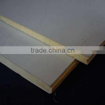 Sandwich panel compounded by metal plate and PU foaming