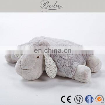 Classic Grey Sleeping Sheep Cushion Toy Home Decora