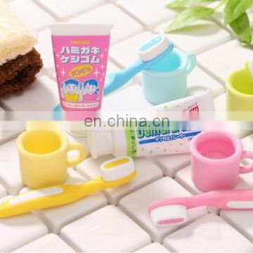 Toothbrush and Cup Eraser