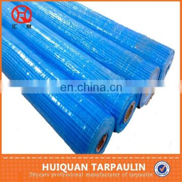 waterproof durable laminated 200gsm blue color hdpe tarpaulin roll