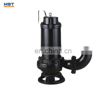 250m3/h cast iron non clogging submersible water pump
