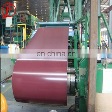 Color Coils ! zinc color coated ppgi wood hot dipped prepainted steel coil with high quality