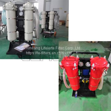 LYC-B series portable oil filter machine removing impurities
