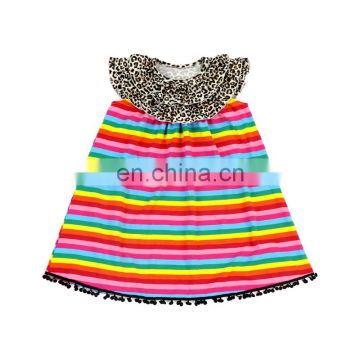 2019 New Arrival Serape Mexican Dresses Leopard Print Dress For Girl wholesale price