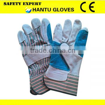 working/glove/HIGH QUALITY WESTERN EUROPE Double palm work gloves safety gloves leather