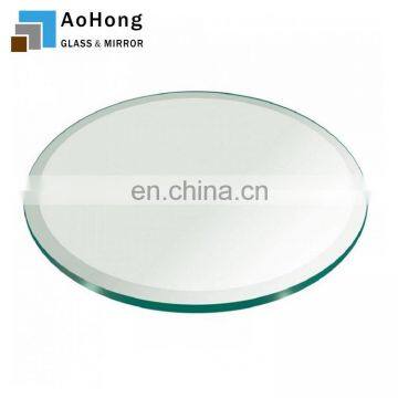 26 Inch Round Glass Top Table , Glass Table Round