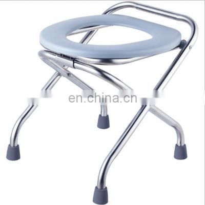 Collapsible household maternity toilet seat hospital chair